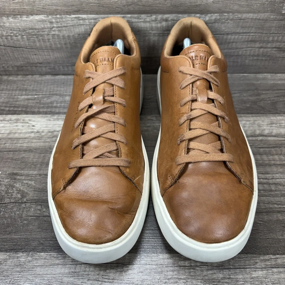Cole Haan Grand Crosscourt Traveler Brown Mens US Size 11.5 C36657 Sneakers
